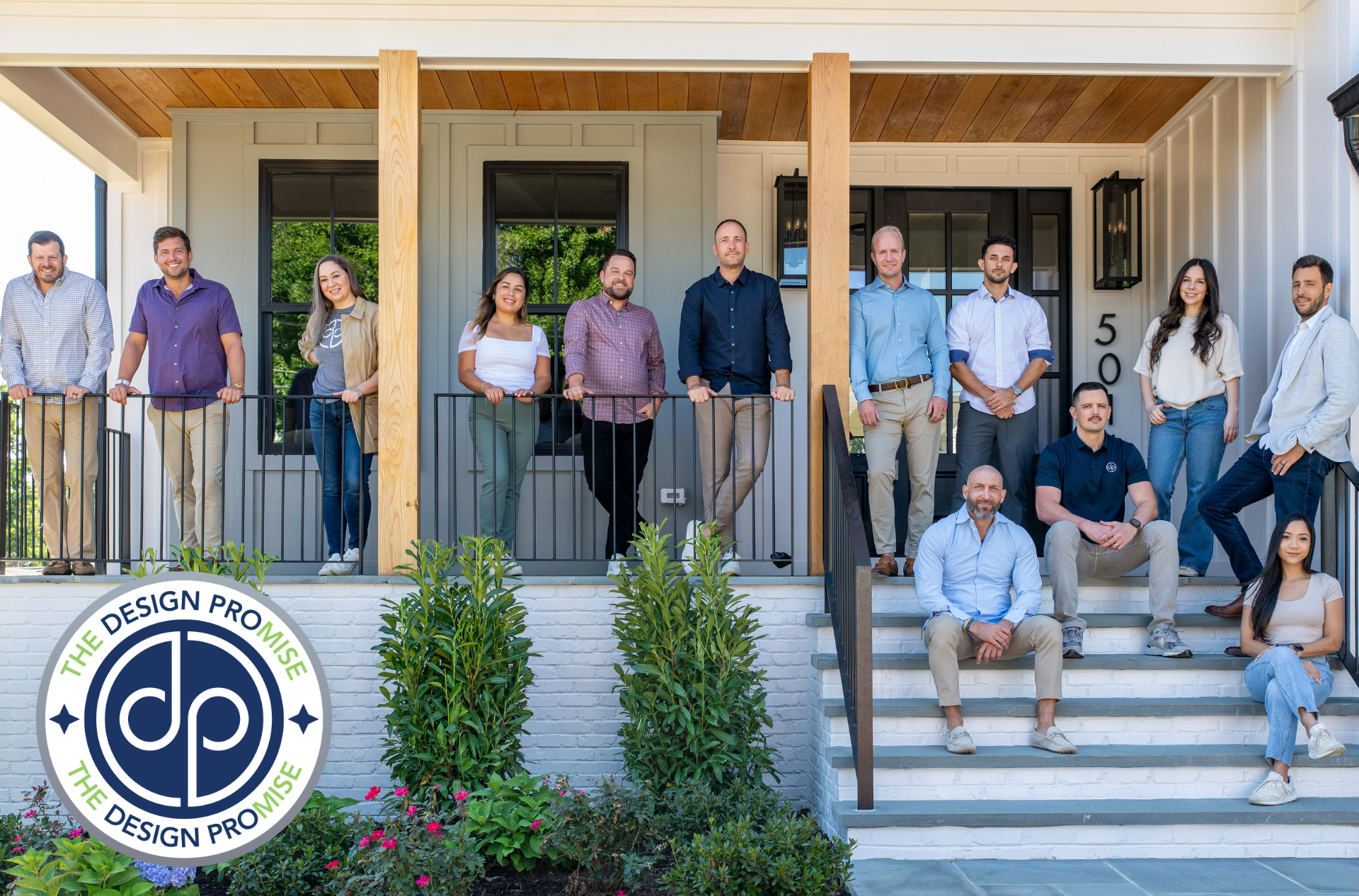 Executive team member at Design Pro Remodeling in branded attire